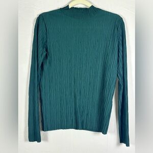 Zara Emerald Green Long Sleeve Top- S
